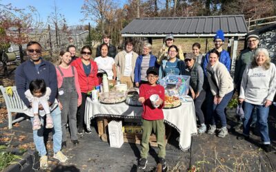 Volunteers Prepare Garden for Winter at Annual Fall Work Party